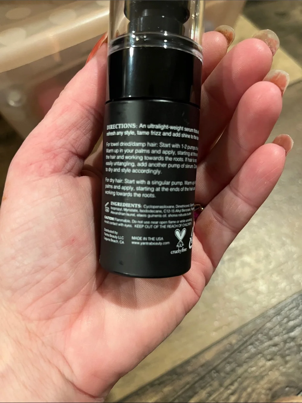 Hydrating & Protecting Hair Serum - Yantra